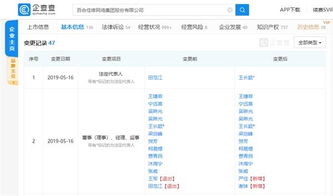 百合網(wǎng)創(chuàng)始人田范江卸任董事長(zhǎng)，王長(zhǎng)穎接任執(zhí)掌信息服務(wù)業(yè)務(wù)